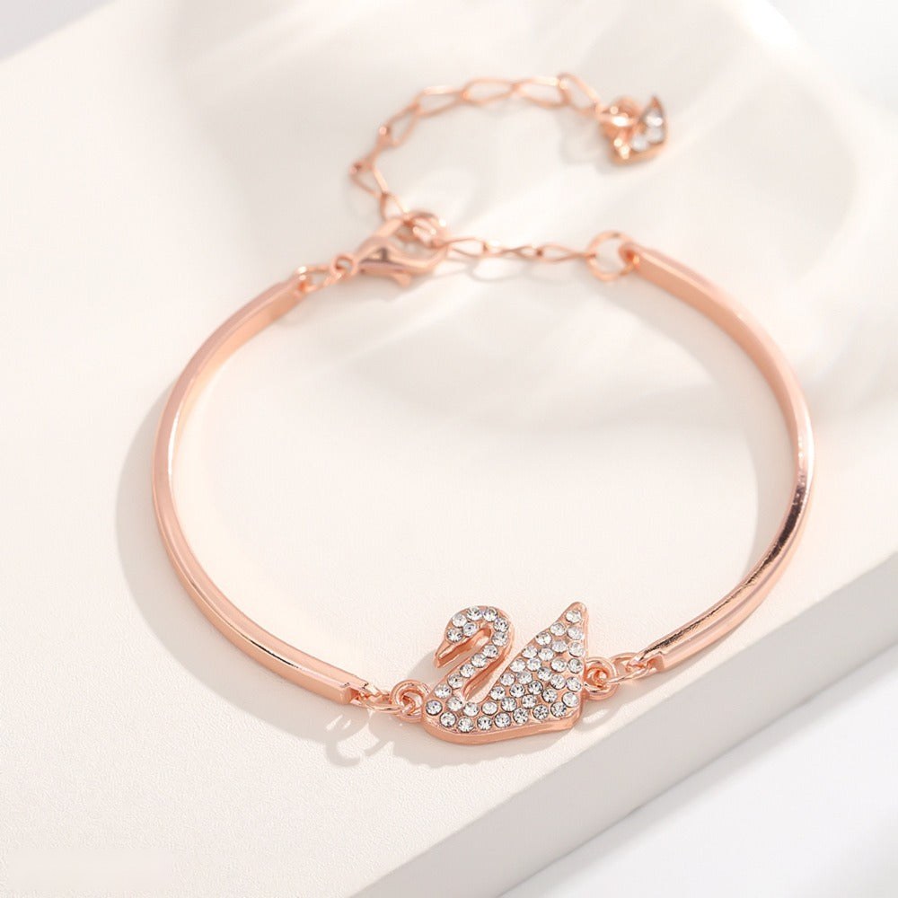 Swan bangle