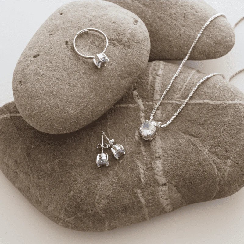 Solitaire Silver trio