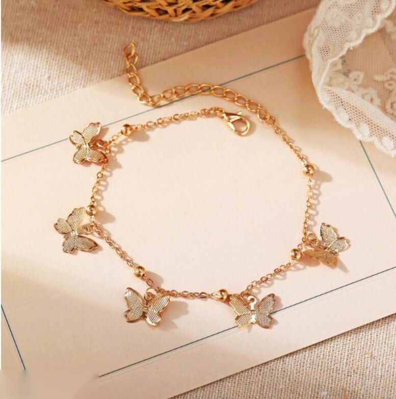 [RB-BR-003] Butterfly Charm bracelet