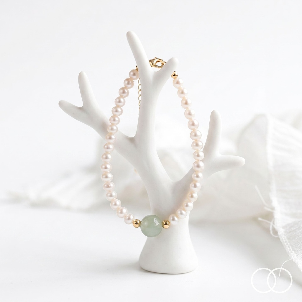 [RB-BR-004] Pearl Bead bracelet