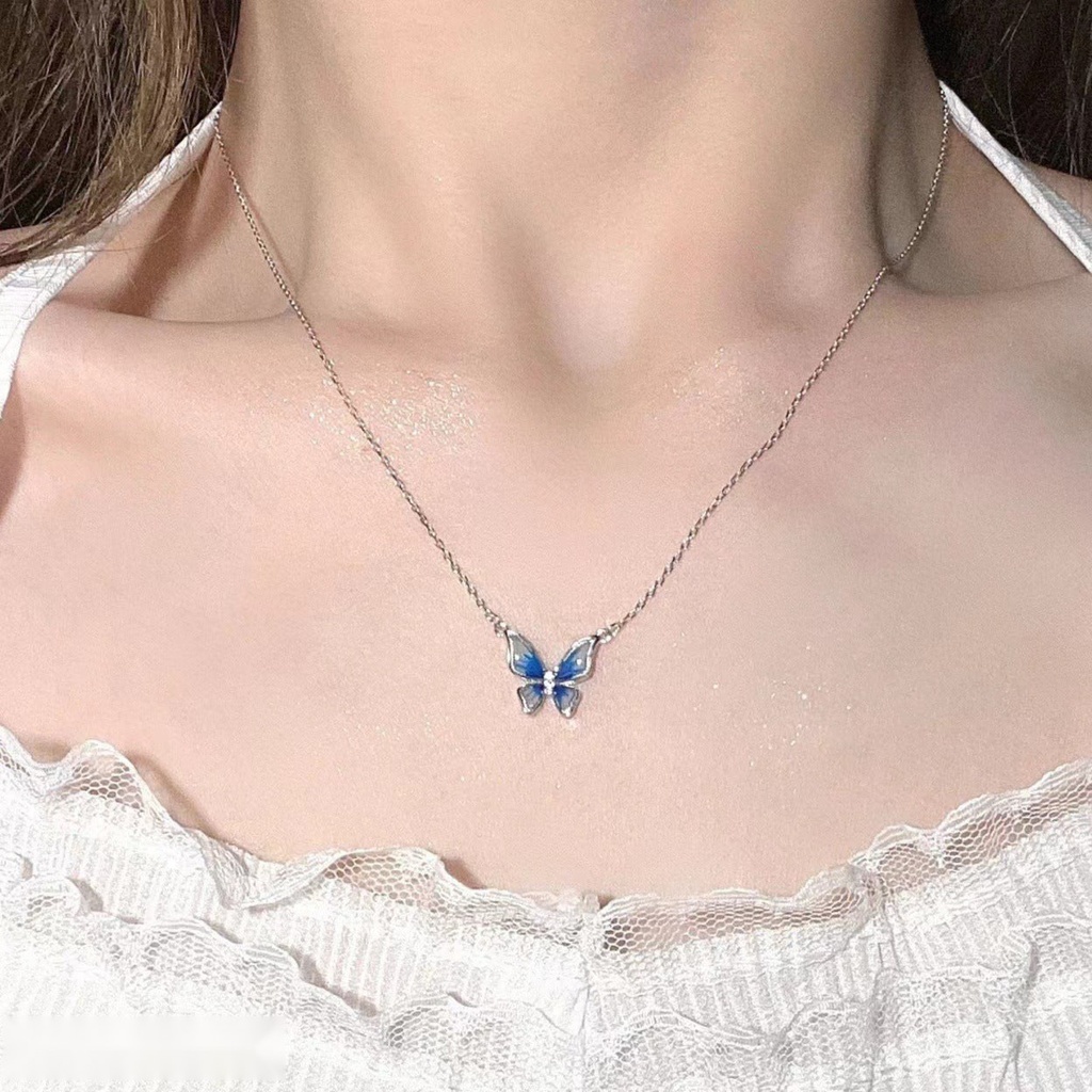 [RB-NK-004] Butterfly pendant