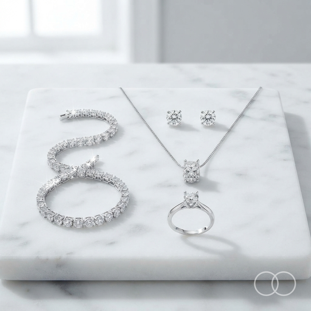 [RB-ST-004] Solitaire Silver trio